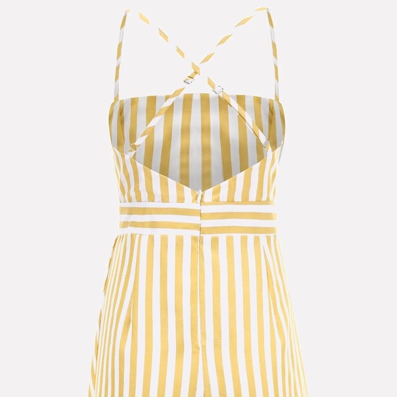 Yellow Striped Summer Dress (S) - Picture 8 of 12